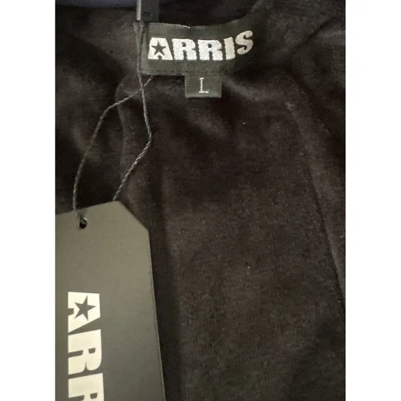 ARRIS Women L Heated Navy Blue‎ Hooded Zip Up Ski Snow Jacket Outerwear